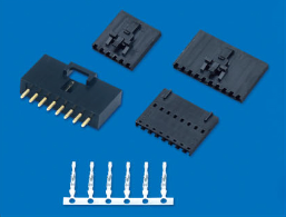 2.54mm pitch wire to board connectors TJC8A