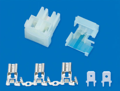 wire to wire connectors 250 Terminal Hard Sleeve Series 6.3 Horizontal flag with lock